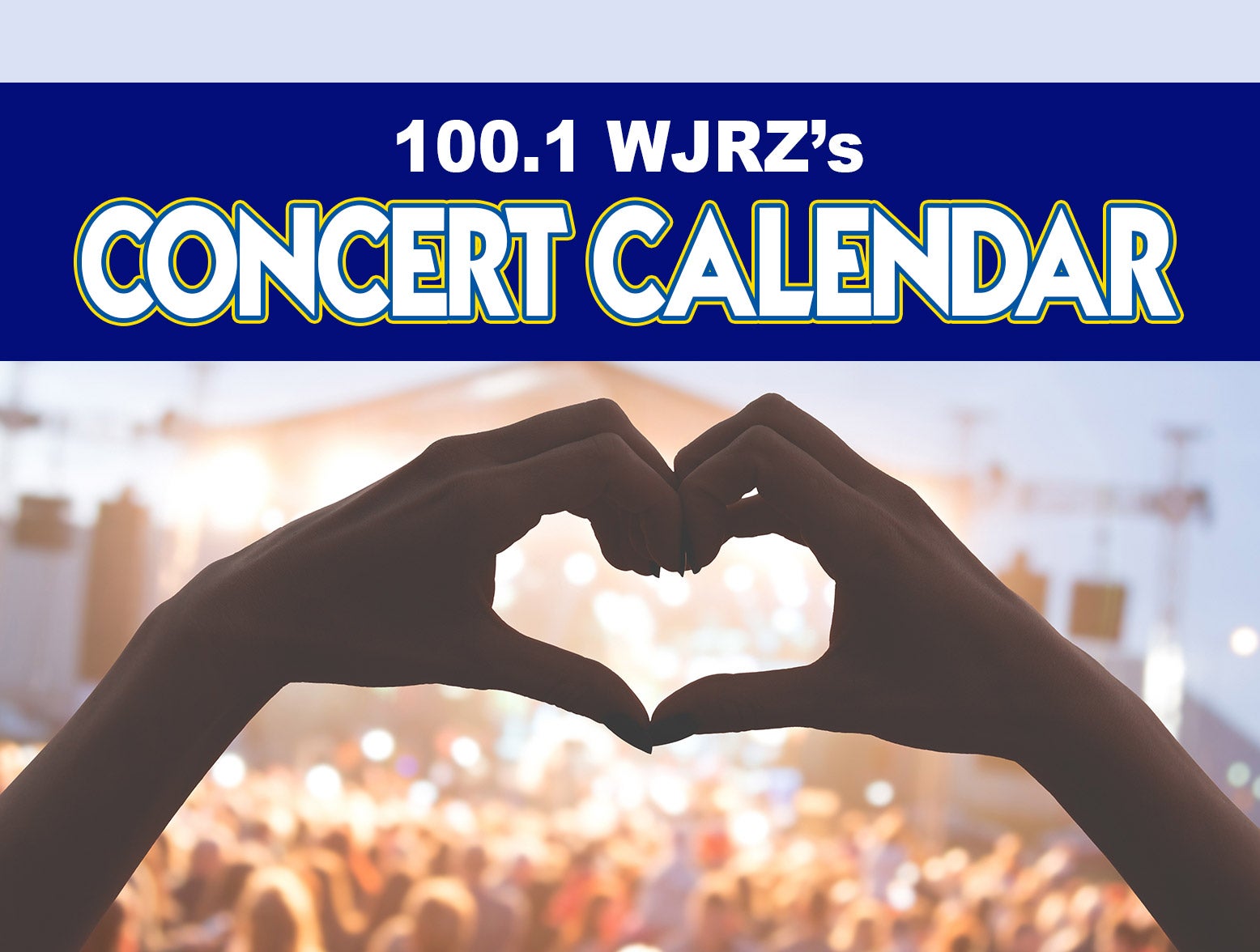 WJRZ Concert Calendar