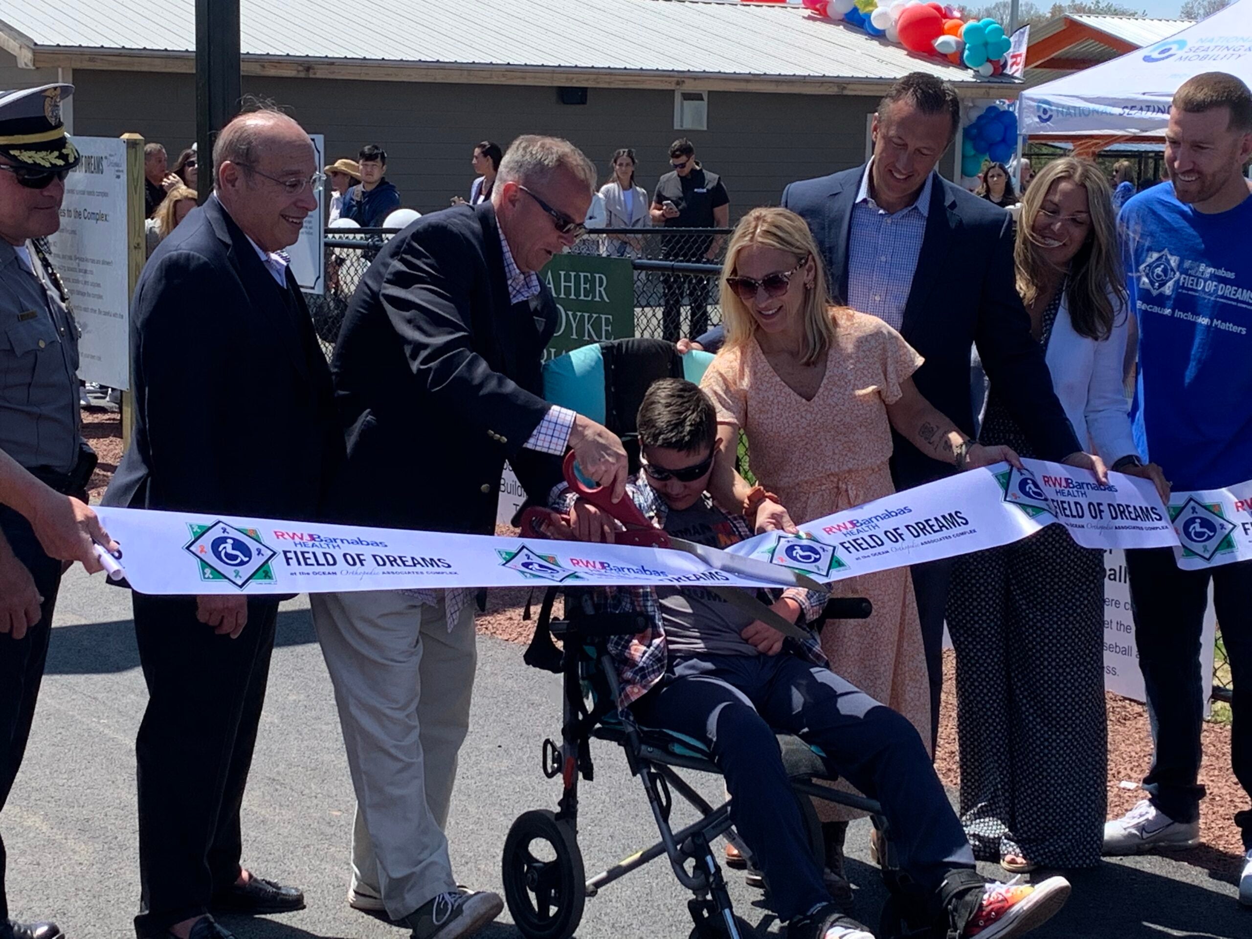 RWJBarnabas Health Field Of Dreams Grand Opening