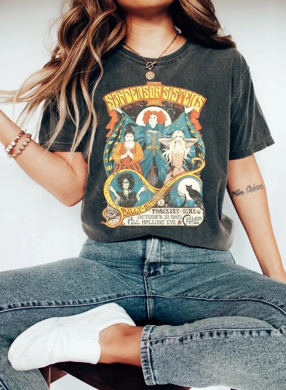 vintage hocus pocus sanderson sister tee