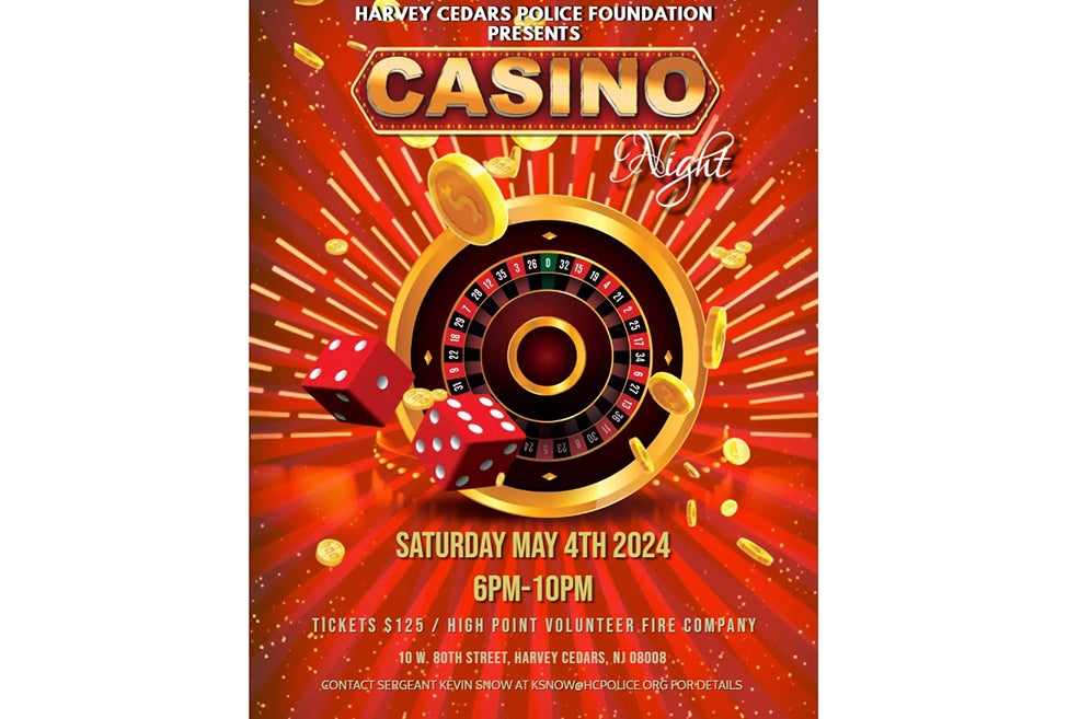 Harvey Cedars Police Foundation Presents: Casino Night